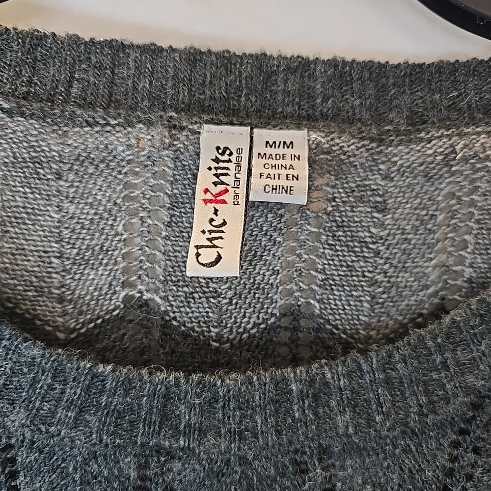 Chic-Knits Lanalee Wool Blend Pullover Sweater Ch… - image 6